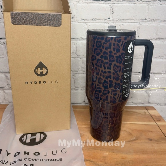 HydroJug Other - HydroJug ACTA Luxe 40oz Leopard Tumbler